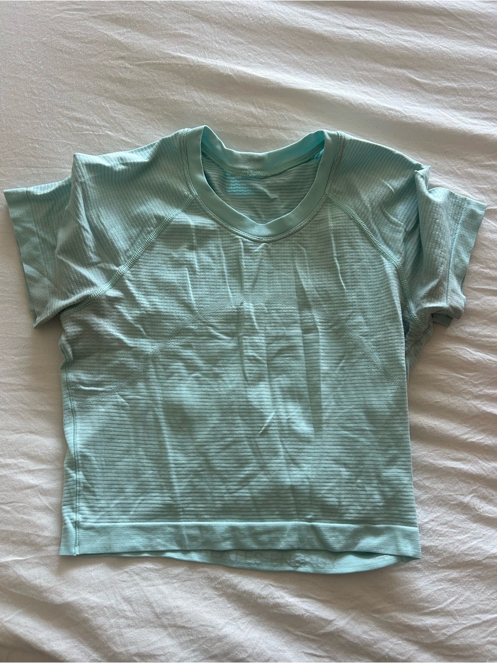 lululemon athletica Short-Sleeve Tee in Light Aqua